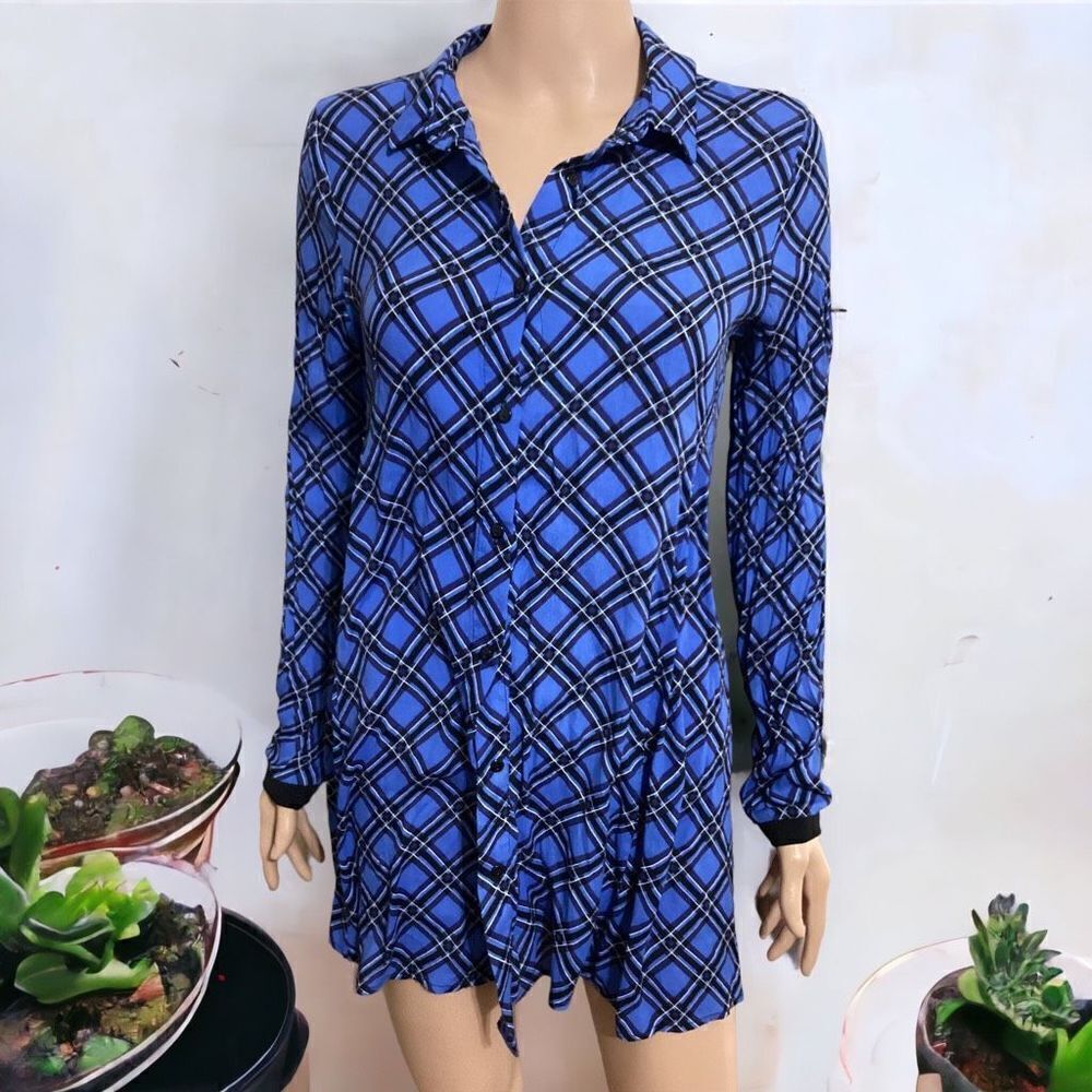 Yest Women’s Button Down Tunic Top 6